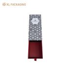 Hard Rigid Paper Wine Packaging Box Luxury Cardboard Drawer Box Customized