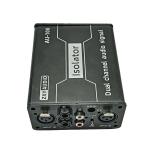 Stereo Sound Noise Reduction Isolator for Eliminating Current Sound in Audio