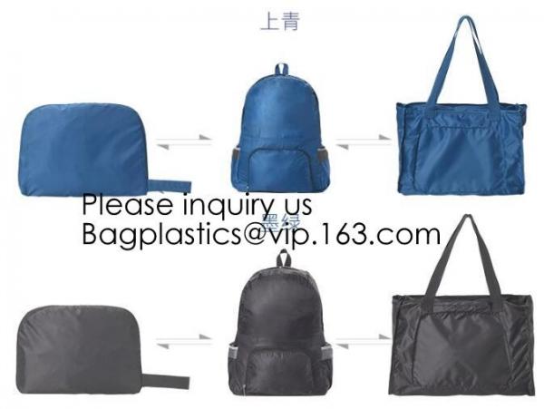 Pink Color Nylon Waterproof Handbag Large Capacity Carry-on Bag Durable Multifunction Bag Portable Women Bag