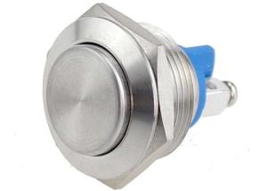 China Ball Head 19mm 1NC Panel Mount Push Button Switch Waterproof Momentary wholesale