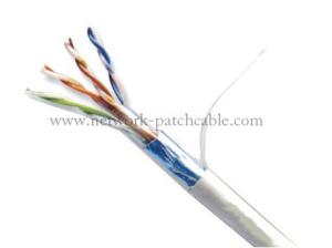 China Indoor Cable FTP Cat 5E Hight Speed 4Pr 24Awg CCA Cable 305M Per Roll wholesale