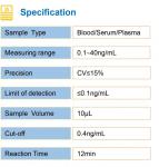 New Products CTnI Cardiac Troponin I Kit Fluorescence Immunoassay For IVD Device