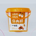 Transparent Bucket 300ml-5L for Peanut Butter Shea Butter Food Sauces Packaging