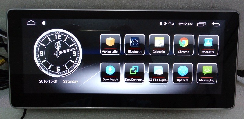 Ouchuangbo car gps radio android 7.1 system for Benz E Class W212 2009-2012 support Bluetooth USB SWC 1080P HD video