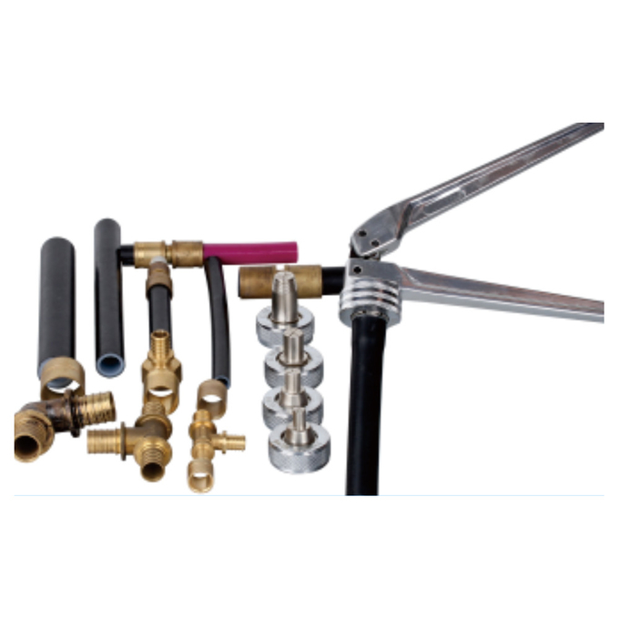 DL-1232-7 Black Cold Expansion Tool Manual Plumbing Expander Tool With Straight Handle