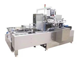 China Bottom Buckle Automatic Box Packing Machine Tissue Gloves Folding Machine wholesale