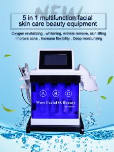 China Beauty Hydra Oxygen Facial Machine , Skin Scrubber Microdermabrasion Peeling Machine wholesale