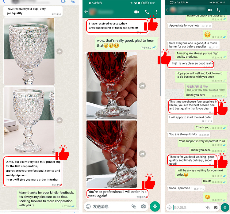 Glassware Glass Cup Copas De crystal Colored Vintage Embossed Water Grey Goblet Wine Glasses
