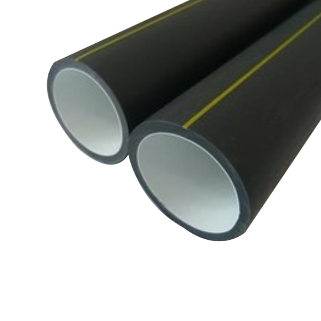 Screw L/D Ratio 33 1 HDPE Silicon Core Pipe Extrusion Line with 17500 KG Capacity
