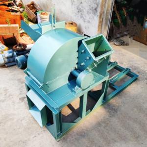 China 1-3T 37KW Waste Wood Crusher Wood Chips Biomass Particle Bark Sawdust Crusher wholesale