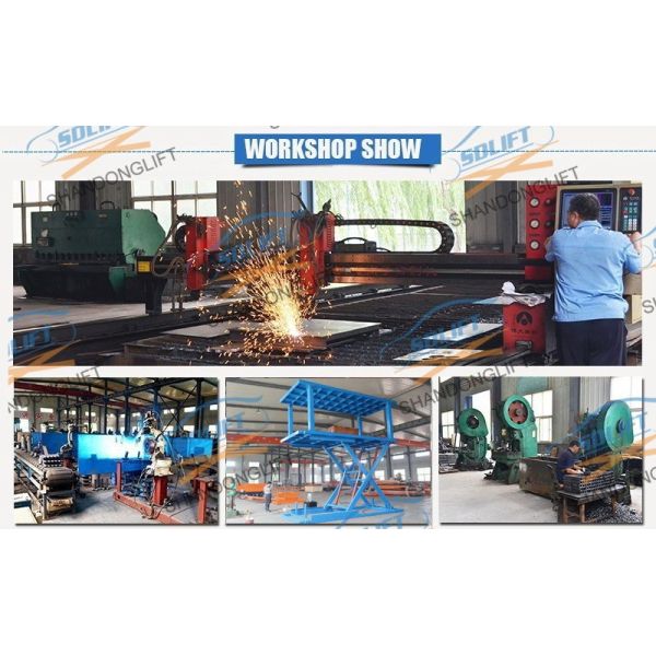 6T 3M Double Deck Car Parking System , Underground Hydraulic Scissor Car Lift For 2 Cars TUV