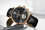 KINYUED Skeleton Leather Band Mechanical Men Watch tourbillon watch automatic
