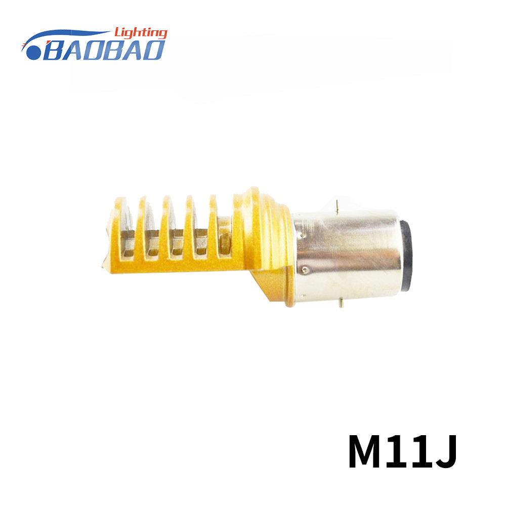 M11J RTD H4 850Lumen BA20D Motorcycle led headlight
