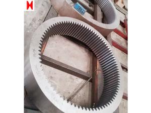 China 40Cr Forging Large Ring Gear Helical Mechanical Gear Ring wholesale