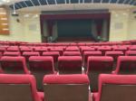 Cushion Folding Theater Seats With Strong Aluminum Feet / Audience Seating