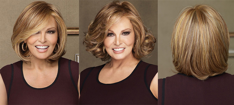 Dark Brown Synthetic Hair Wigs Natural Looking Silky Soft Hair