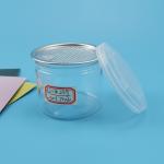 Food Grade 62MM PET 0.15l PE Cover Plastic Food Cans