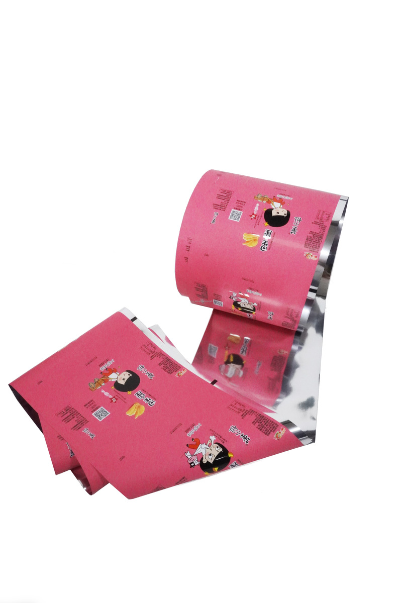 Safety Laminating Automatic Plastic Roll Film For Chips / Snack Packing Bar Film