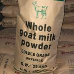 haccp Food Grade 25kg Full Fat Cream Goat Milk Powder