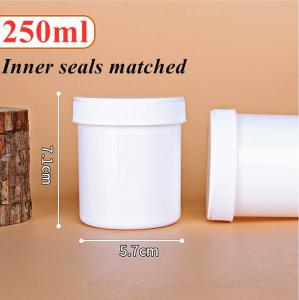 China Customizable 500g 1000g Transparent blue black 150g 250g Cosmetic Pot Jars ointment jar wholesale