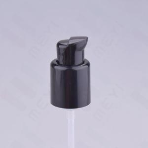 China 20/410 Outer Spring Treatment Pump Black Plastic Pump For Cream With Clip wholesale