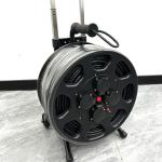 4 Universal Sockets IP54 Retractable Cable Reel Customized Length Extension