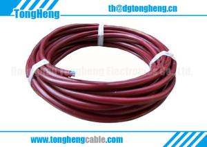 China Drag Chain Use Cut-resistant Silicone Conductor Insulation Customized Silicone Cable wholesale