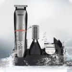 Rechargeable 6 In 1 Hair Trimmer Set For Razor Nose Hair Body Facial Barber