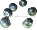 tungsten alloy fishing sinker,weight can be customized