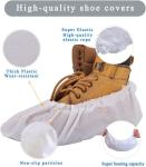 Waterproof Non-Slip CPE Disposable Boot Shoe Cover for Cleanroom Protection in