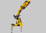 Durable 25 Tons Commercial Knuckle Boom Truck Mounted Crane, 19m Lifting Height