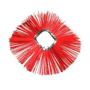China Red Color Floor Floor Sweeping Brush Disk Scrubber Brushes Sample Available wholesale