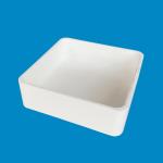 Long Lifespan Refractory Alumina Cylindrical Crucible Wear Resistant For