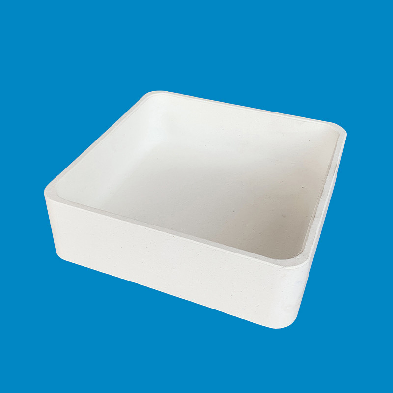 Durable And Heat Resistant Alumina Ceramic Crucible For Analyzing And Firing Processes