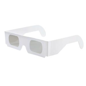 China IMAX Cinema Plain Cardboard 3D Glasses Print Logo Disposable 3D Glasses wholesale