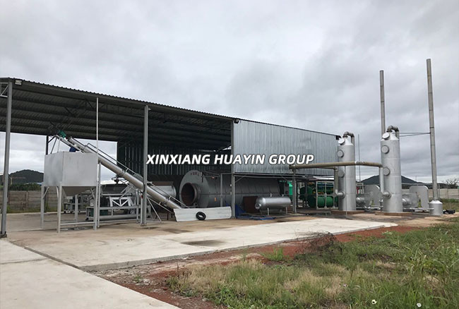 20 Tons Municipal Batch Pyrolysis Plant Industrial Scale