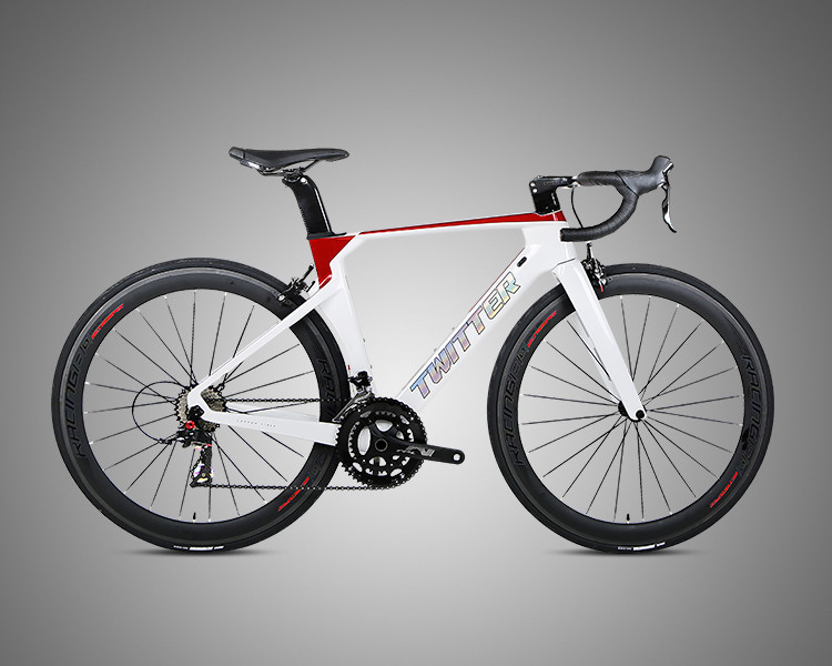 SENSAH 22S Carbon Fiber Road Bike 46cm Frame Rim Brake Alloy