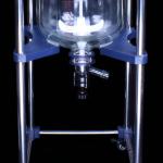 30L Borosilicate Stirring Glass Jacketed Lab Reactors