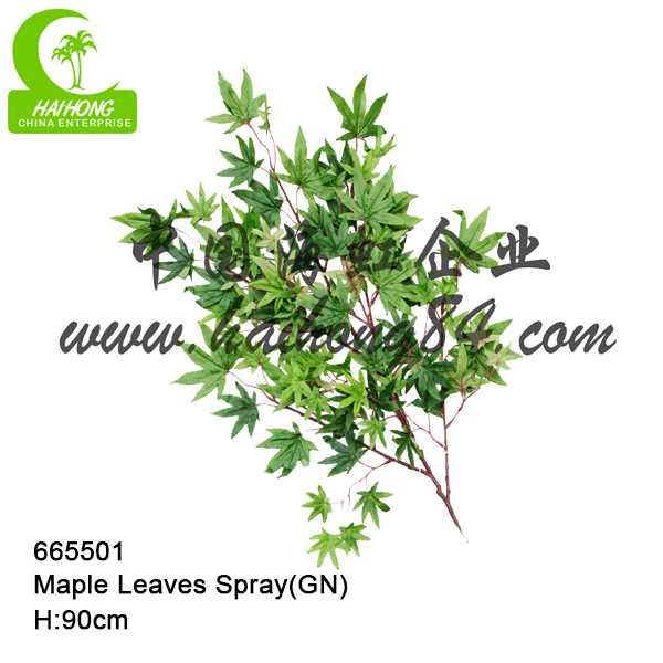 artificial maple leaves