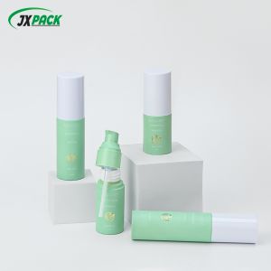 China JXPACK Matte Surface PET Plastic Lotion Bottle with Customizable Capacity and Frosted Treatment for Cosmetics wholesale
