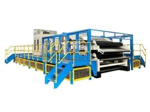 China 50m/Min Double Cylinder Double Doffer Carding Machine For Nonwoven wholesale