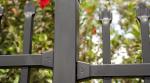 powder coated zinc Steel picket Fence