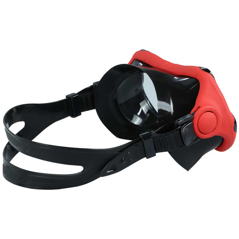 Wide View Bifocal Scuba Diving Mask Tempered Glass Lens OEM