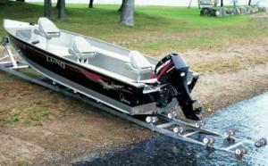 China shoredock Aluminum Boat Trailer Bayliner Capri 17' wholesale
