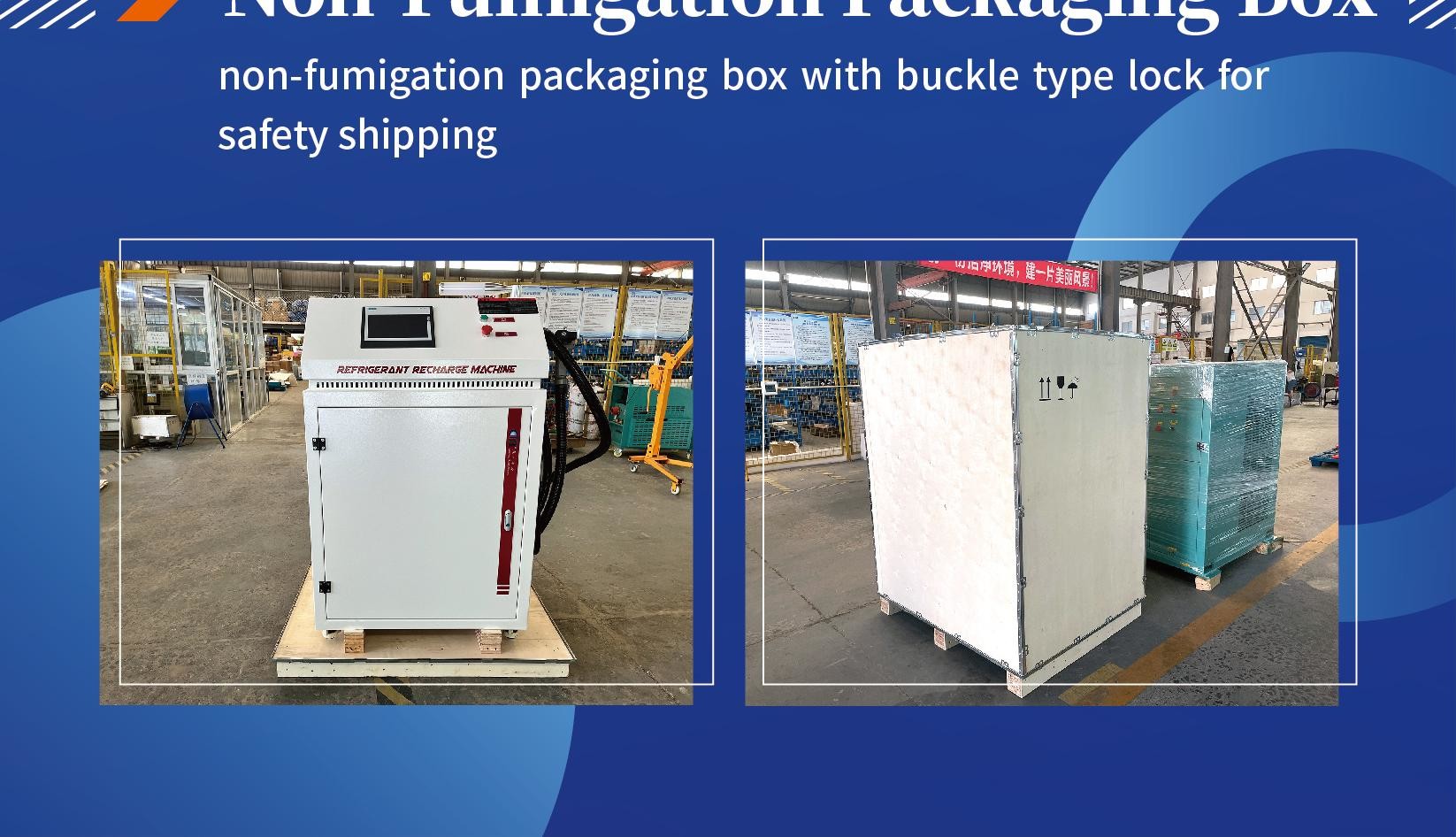 Hydrocarbon R290 R600a Refrigerant Recovery Charging Machine Vapor Recovery Unit Ac Gas Charging Station