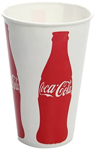 315ml Coke Disposable Paper Cups Orange Juice Pepsi Type Single Wall