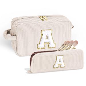 China 2pcs one set large capacity portable toiletry bag wholesale