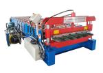 High Rib Hydraulic IBR Making Machine , Corrugated Metal Roofing Machine Chain