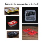 500pcs/H 700W Lunch Tray Sealing Machine For Preserved Foods