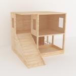 Indoor 6mm 9mm Plywood Hideout Rabbit Hideaway Pets At Home